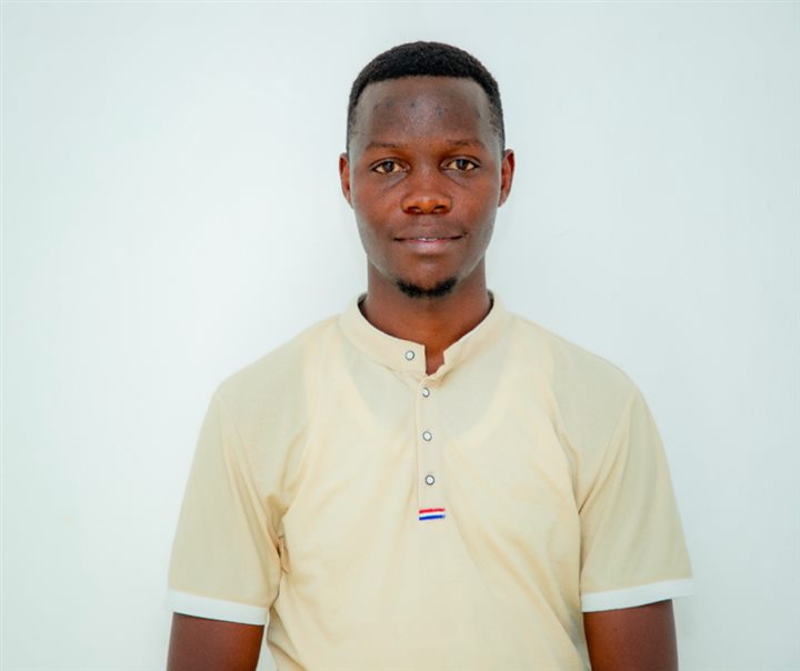 Portret van Jeremiah Mukibi